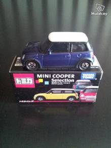 Tomica Mini Cooper Navy not Hotwheels