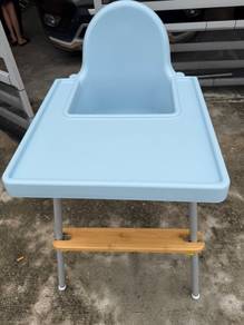 anitilop highchair with tray blue