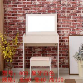 WHITE Dressing make up TABLE cosmetic drawer 2