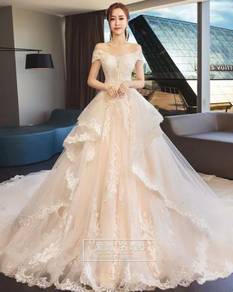 Cream wedding bridal dress gown RB1776