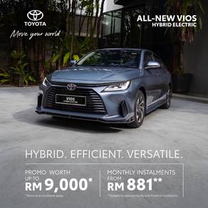 Toyota Vios E in Puchong, KUL
