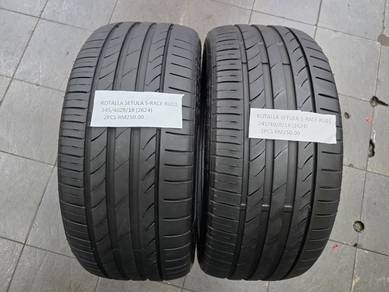 4pcs ROTALLA SETULA SRACE RU01 Tyres 245 40 18