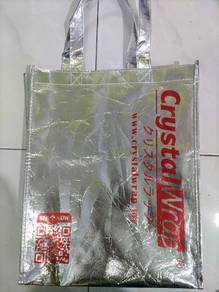 CrystalWrap Metallic/foil tote bag 