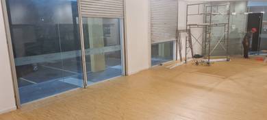 FLOOR FINISH VINYL l pasang vinyl 3mm tebal anda l