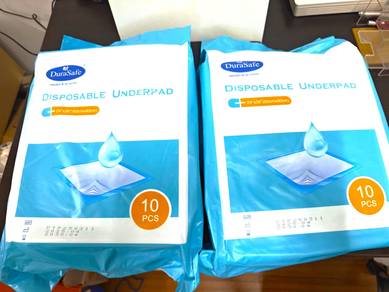 DuraSafe Disposable Underpads 24" x 36" (10 pcs)