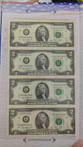 usd 2 dollar uncut 4 in 1