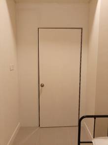 Gypsum board partition 