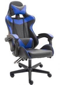 Blue Biru game Gaming Chairs Kerusi office nice 2