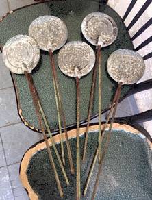 Vintage Acuan Kuih Kapit Moulds Set of 5