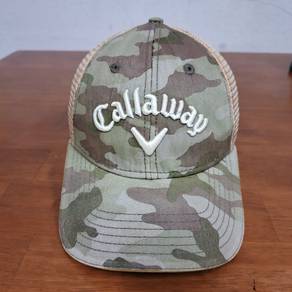 Callaway Golf Trucker Snapback Cap Camo