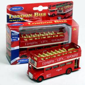 Classic open top Double Decker London bus
