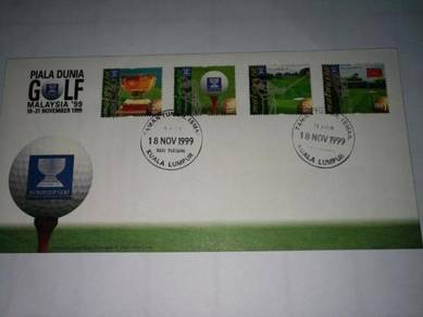 FDC Piala Dunia Golf Malaysia 1999