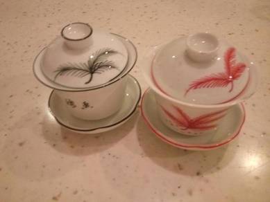 Chinese Tea Cup Set with Cover