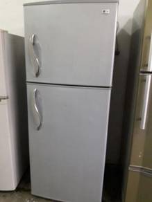Sejuk Silver Freezer Ice Refrigerator LG Peti Ais