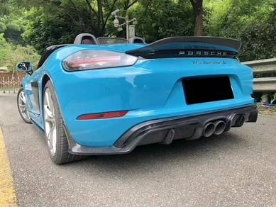 Porsche 718 Cayman CS Diffuser Lip Carbon P1255