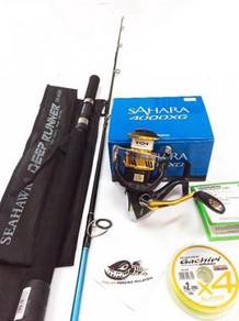 Seahawk deep runner combo shimano sahara reel