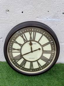 YE56BA Jam Dinding Diameter CROCODILE Wall Clock
