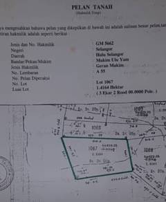 Agricultural Land in Hulu Langat, SGR