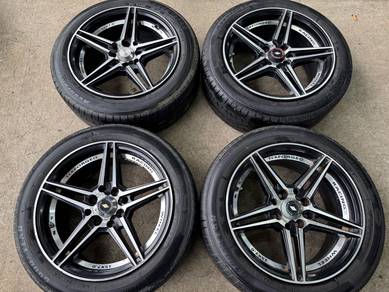 Rim second 15 TCKforged siap tayar myvi saga iriz