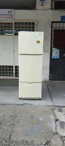 National 3door fridge refrigerator 406L peti sejuk