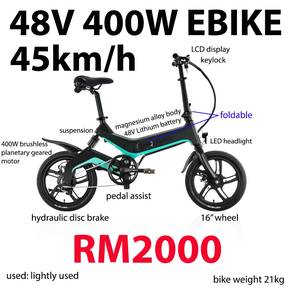 48V EBIKE bicycle bike scooter electric lithium