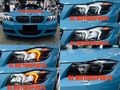 BMW E90 Head lamp tail light fender led bodykit