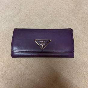 Prada Leather Wallet -Authentic