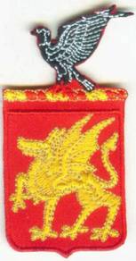 1st Cavalry Regiment of Dragoons CoA US Army Patch