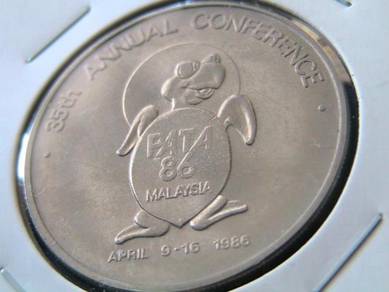 Syiling 1 Malaysia PATA tahun 1986 [Kod : A3666]