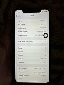 iphone 11 128gb zpset full original