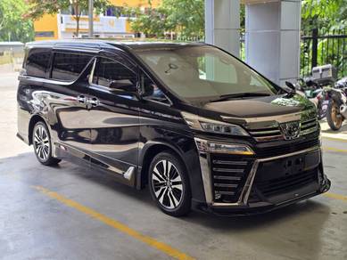 Toyota Vellfire ZG in Kampung Baru, KUL