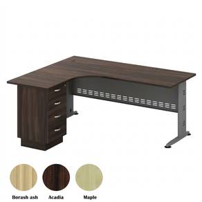 Q L Shape Home Office Table QL 1515-3D 150x150cm