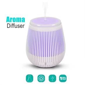 ( 88-06-17 ) USB Aroma Diffuser Stripe White 100ml