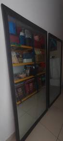 Big mirror with frama