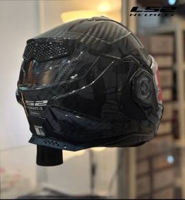 LS2 FF901 Advant-X Carbon Black