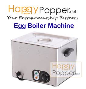 Commercial Steam Steamer Telur Egg Boiler Machine