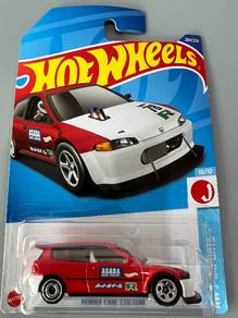 Hotwheels HW Honda Civic Custom Red 2022