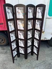Photo Partition Room Divider Privacy Folding Scree