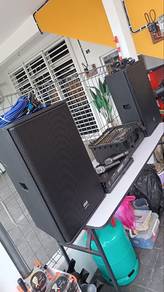 PA System 2 Speaker + Wireless Mic