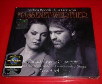 ANDREA BOCELLI /JULIA-JULES MASSENET-WERTHER 2CDs