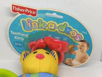 Fisher Price Link-a-doos Teething Kitty Toy