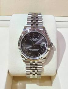 Pre-Owned Rolex 278274 Datejust Roman Grey Dial