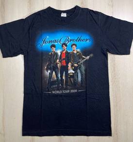 Jonas Brothers Tour 2009 Tee #BL Used