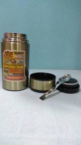 1000ml Portable Pot Stainless Steel Spoon Vacuum
