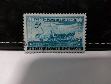 1948 USA Stamp, Ox Cart