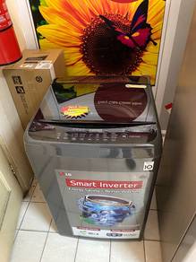 LG 9kg inverter Washer / Mesin Basuh terpakai 5j11