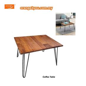Solid Plywood Hairpin Coffee Table