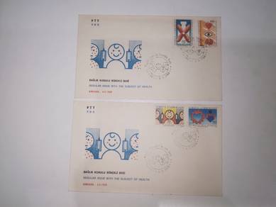 FDC Stamp Turkiye 1988 - Health
