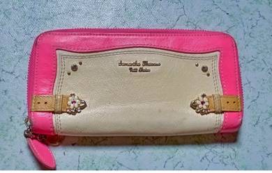 Samantha Thavasa Original leather long wallet
