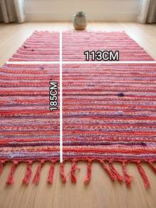 Karpet Chindi Anyaman Tangan Cantik (45 x 73 Inci)